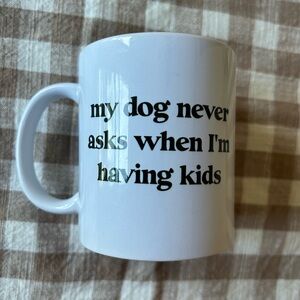White Dog Lover's Mug